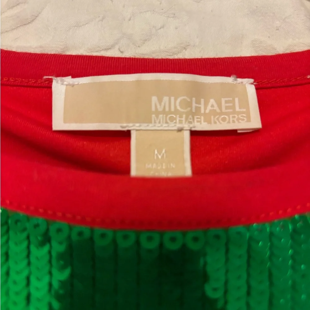 Michael Kors Rainbow Sequin Mini Dress Never Worn - Picture 3 of 10